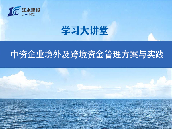 中资企业境外及跨境资金管理计划与实践
